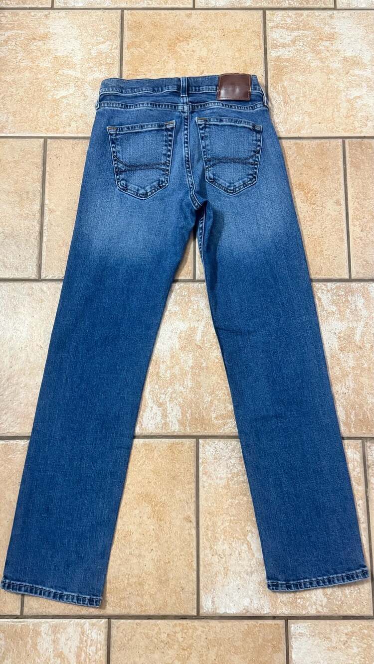Hollister Epic Flex Straight Leg Jeans Men's Blue Denim - Picture 6 of 7